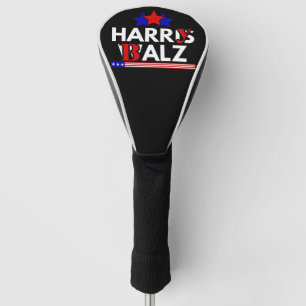 Couvre-club De Golf Harris Walz 24 Harry Balz 2024 Mème Démocrates
