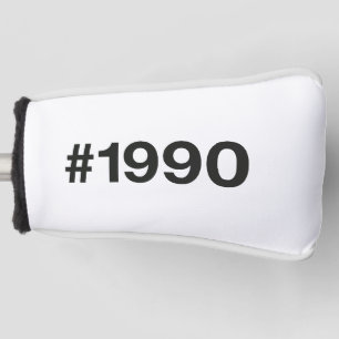 Couvre-club De Golf Hashtag 35 Anniversaire 1990