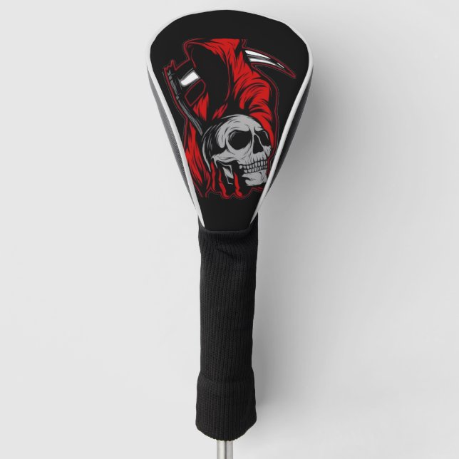 Couvre-club De Golf he Boo Crew Orange Halloween Family Matching  (Devant)