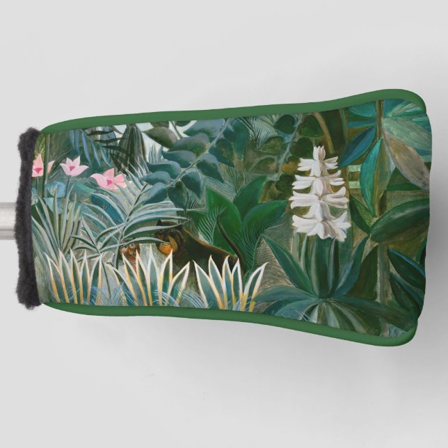 Couvre-club De Golf Henri Rousseau - La jungle équatoriale (Devant)