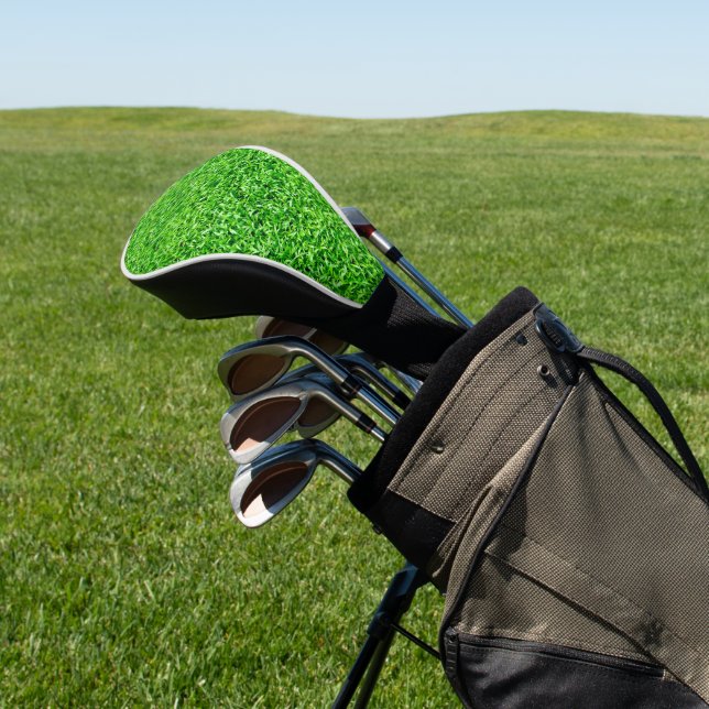 Couvre-club De Golf Herbe verte (In Situ)