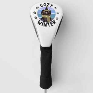 Couvre-club De Golf Hiver agréable, chouette