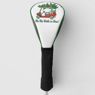 Couvre-club De Golf Ho Ho trou en un Noël Père Noël golf golfing