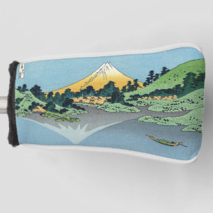 Couvre-club De Golf Hokusai - Le Mont Fuji reflète le lac Kawaguchi