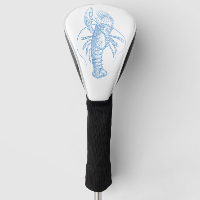 Couvre-club De Golf Homard bleu (Devant)