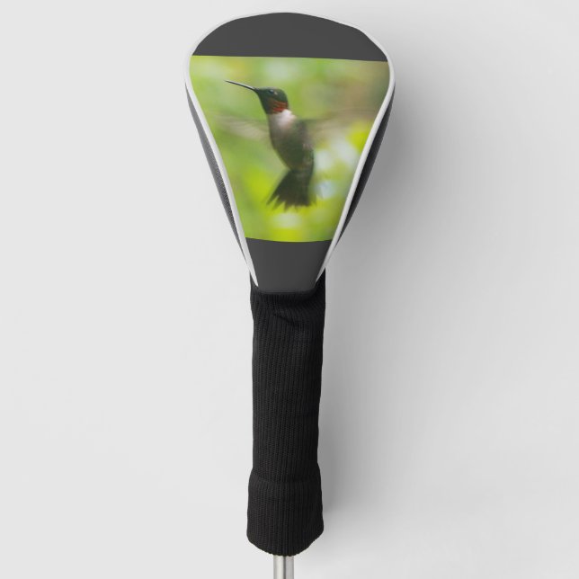 Couvre-club De Golf Homme Ruby Throat Hummingbird (Devant)
