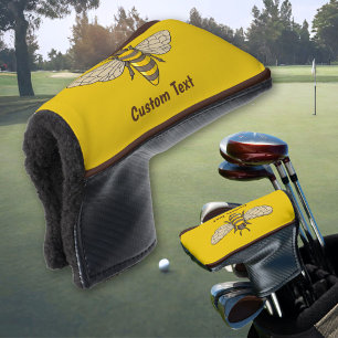 Couvre-club De Golf Honeybee Golf Head Cover