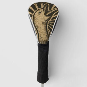 Couvre-club De Golf Honk Goose Funny Duck Chicken Mème