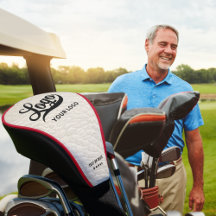 Hors blanc en cuir Logo Entreprise Club d'affaires