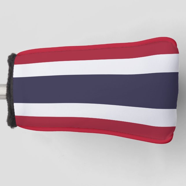 Couvre-club De Golf Housse de Putter de Golf avec Drapeau de Thaïlande (Devant)