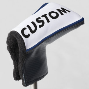 Couvre-club De Golf Housse de putter de golf personnalisée R. BLEU ave
