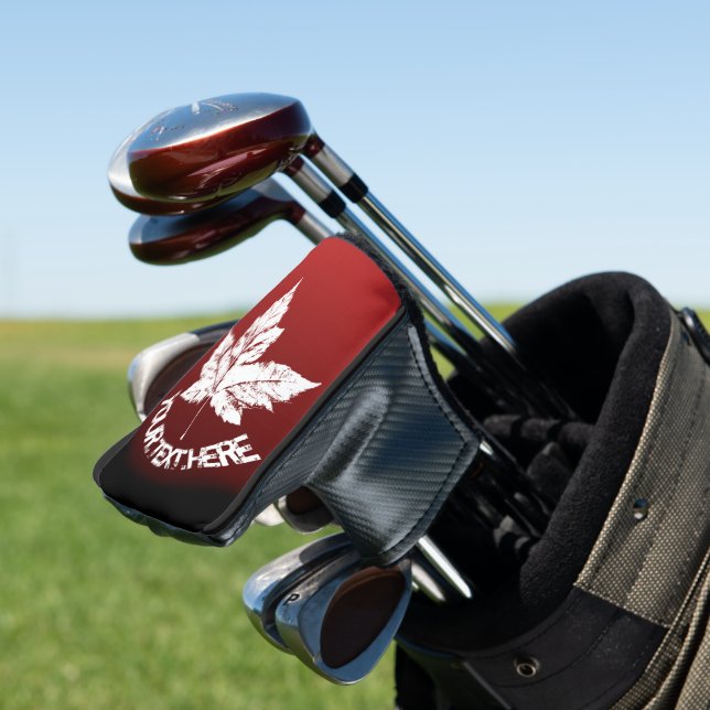 Couvre-club De Golf Housse de putter rétro Canada golf Cool Canada (In Situ)