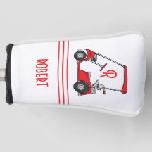 Housse de tête de chariot de golf personnalisée av