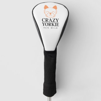 Couvre-club De Golf Housse de tête de club de golf personnalisée Crazy