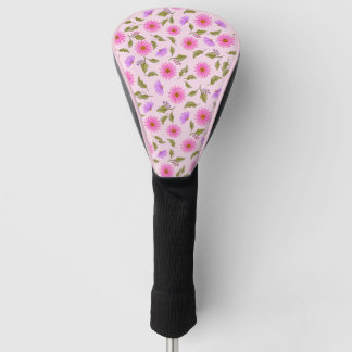 Couvre-club De Golf Housse de tête de driver de golf Fleur de Pâqueret