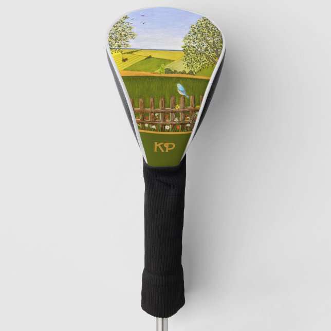 Couvre-club De Golf Housse de tête de golf (Devant)