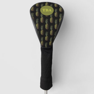 Couvre-club De Golf Housse de tête de golf à ananas