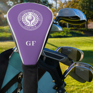 Couvre-club De Golf Housse de tête de golf à monogramme personnalisé c