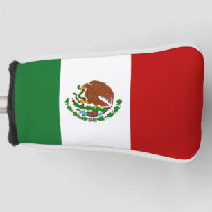 Couvre-club De Golf Housse de tête de golf avec drapeau mexicain