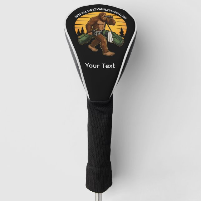 Couvre-club De Golf Housse de tête de golf Bigfoot (Devant)