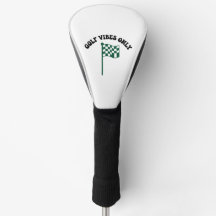Housse de tête de golf blanche | Housse de driver