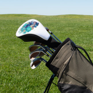 Couvre-club De Golf Housse de tête de golf Dark Elegance – Requiem Blu