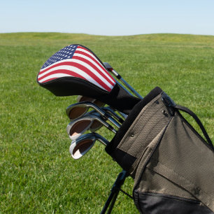 Couvre-club De Golf Housse de tête de golf drapeau USA patriotique – A