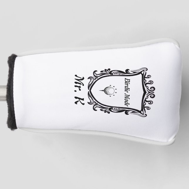 Couvre-club De Golf Housse de tête de golf Elegant Pure swing Cadeau 2 (Devant)