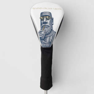 Couvre-club De Golf Housse de tête de golf en art vintage LEGEND ON TH