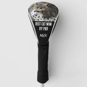 COUVRE-CLUB DE GOLF HOUSSE DE TÊTE DE GOLF MAMAN CHAT PERSONNALISÉE