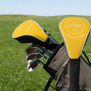 Couvre-club De Golf Housse de tête de golf personnalisée avec logo d'e