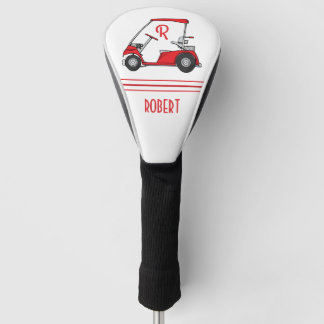 Couvre-club De Golf Housse de tête de golf personnalisée avec nom et m
