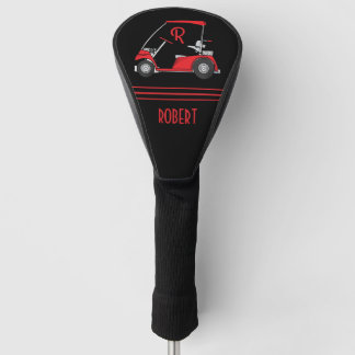 Couvre-club De Golf Housse de tête de golf personnalisée avec nom et m