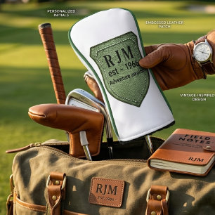 Couvre-club De Golf Housse de tête de golf personnalisée pour 60e anni