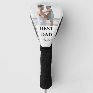 Couvre-club De Golf Housse de tête de golf pour le meilleur papa – Cad