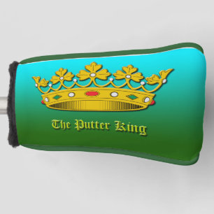 Couvre-club De Golf Housse de tête de lame à mât "Putter King"