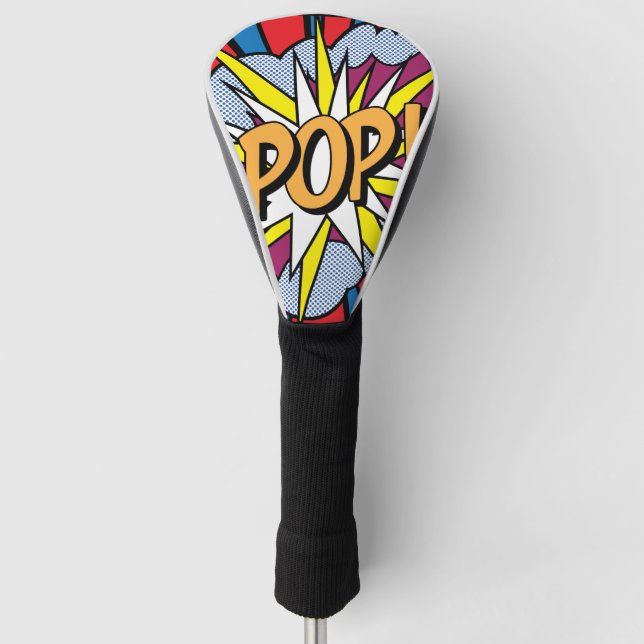 Couvre-club De Golf Housse tête de golf Pop Art (Devant)