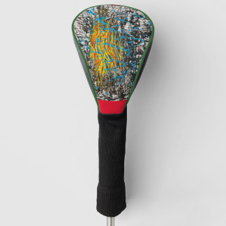 Couvre-club De Golf Housses de tête de golf d'art contemporain