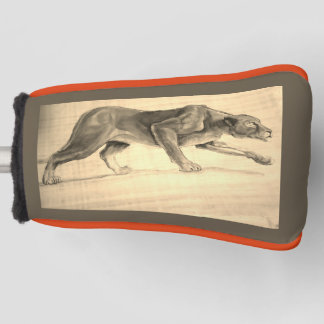 Couvre-club De Golf Huile d'origine de cougar de Lion de Montagne Aile