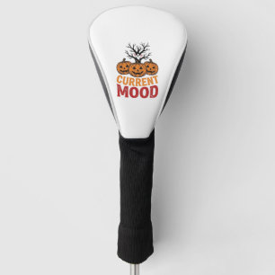 Couvre-club De Golf Humeur actuelle Halloween Citrouille Conception de