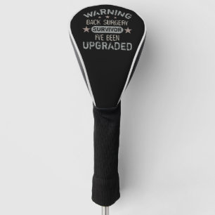 Couvre-club De Golf Humour de chirurgie du dos mis à niveau