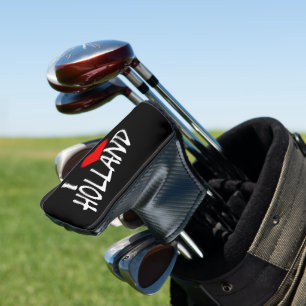 Couvre-club De Golf I Heart Holland en poids sur bk pccnt