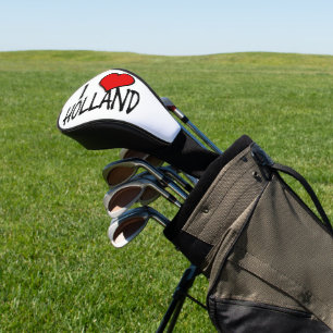 Couvre-club De Golf I Heart Holland retour sur le disque poids
