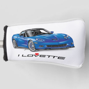 Couvre-club De Golf I LOVETTE® UNIQUE Conception Automobile Art