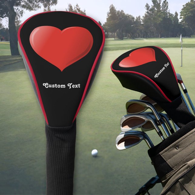 Couvre-club De Golf Icône de cœur 3D (Créateur téléchargé)