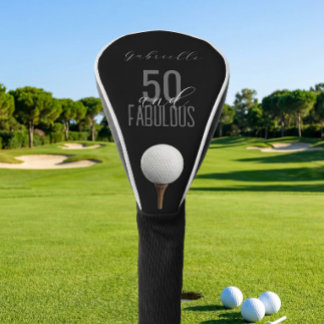 Couvre-club De Golf Idée de cadeau pour golfeur pour 50 ans et Fabolou