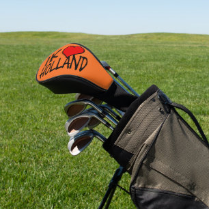 Couvre-club De Golf Ik Heart Holland retour sur ou sur
