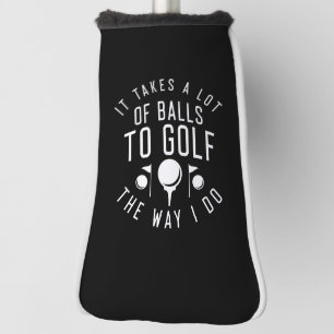 Couvre-club De Golf Il Faut Beaucoup De Ballons Au Golf Comme Je Le Fa