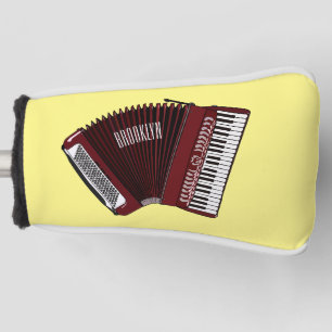 Couvre-club De Golf Illustration d'accordion