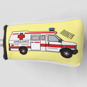 Couvre-club De Golf Illustration d'ambulance